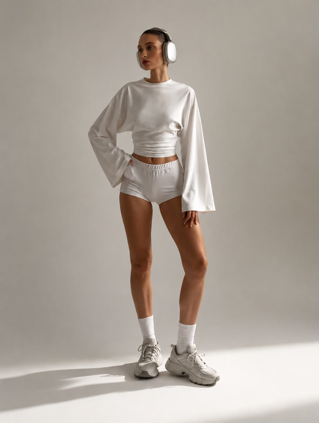 Hira Clothing Drapeli Yarasa Kol Bel Oturtmalı Likralı Doğal Viskon Bluz