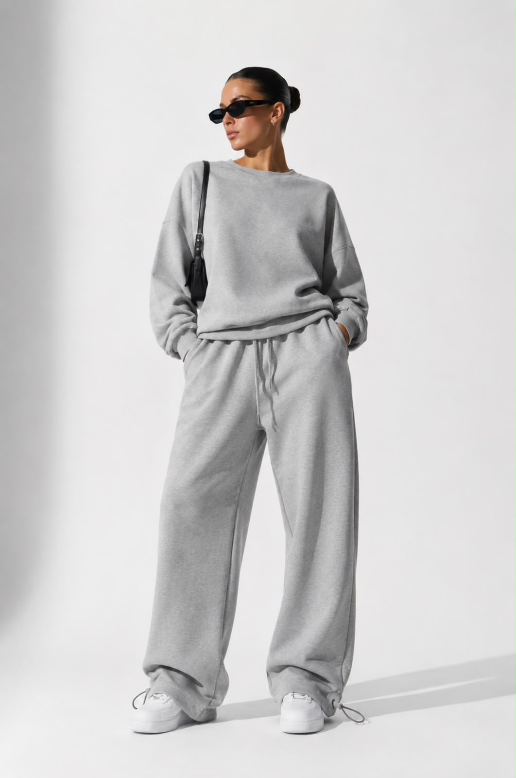 Unisex Ayarlanabilir Lastikli Mevsimlik Baggy Eşofman Altı