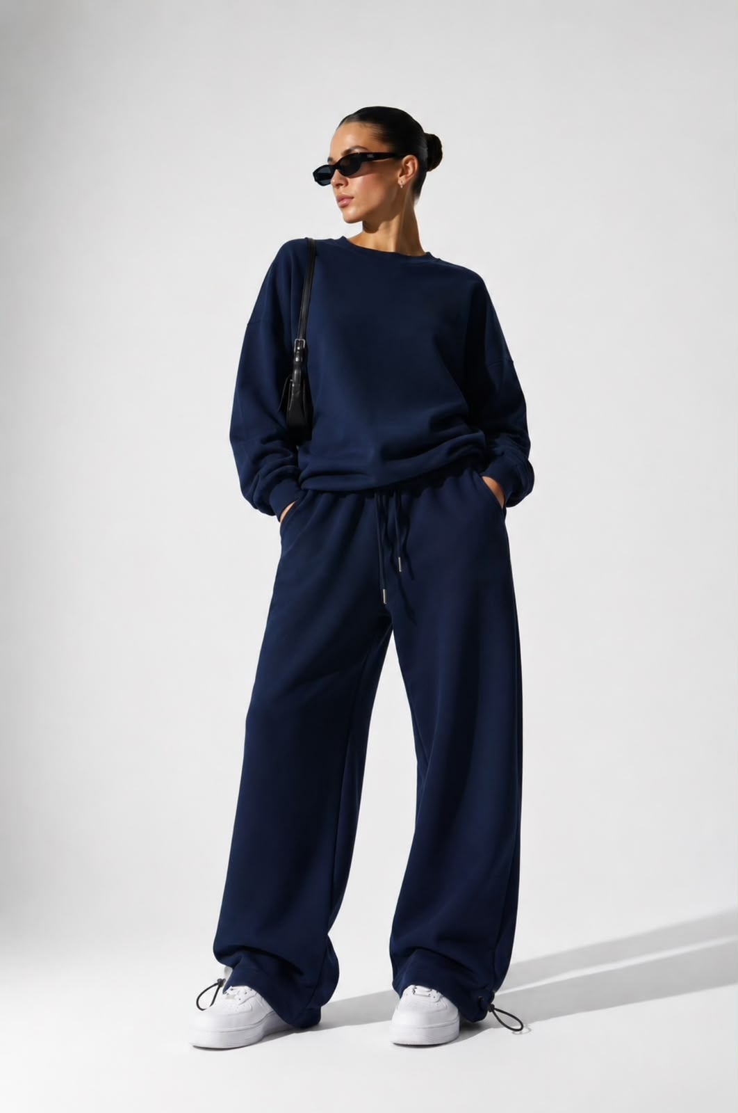 Unisex Ayarlanabilir Lastikli Mevsimlik Baggy Eşofman Altı