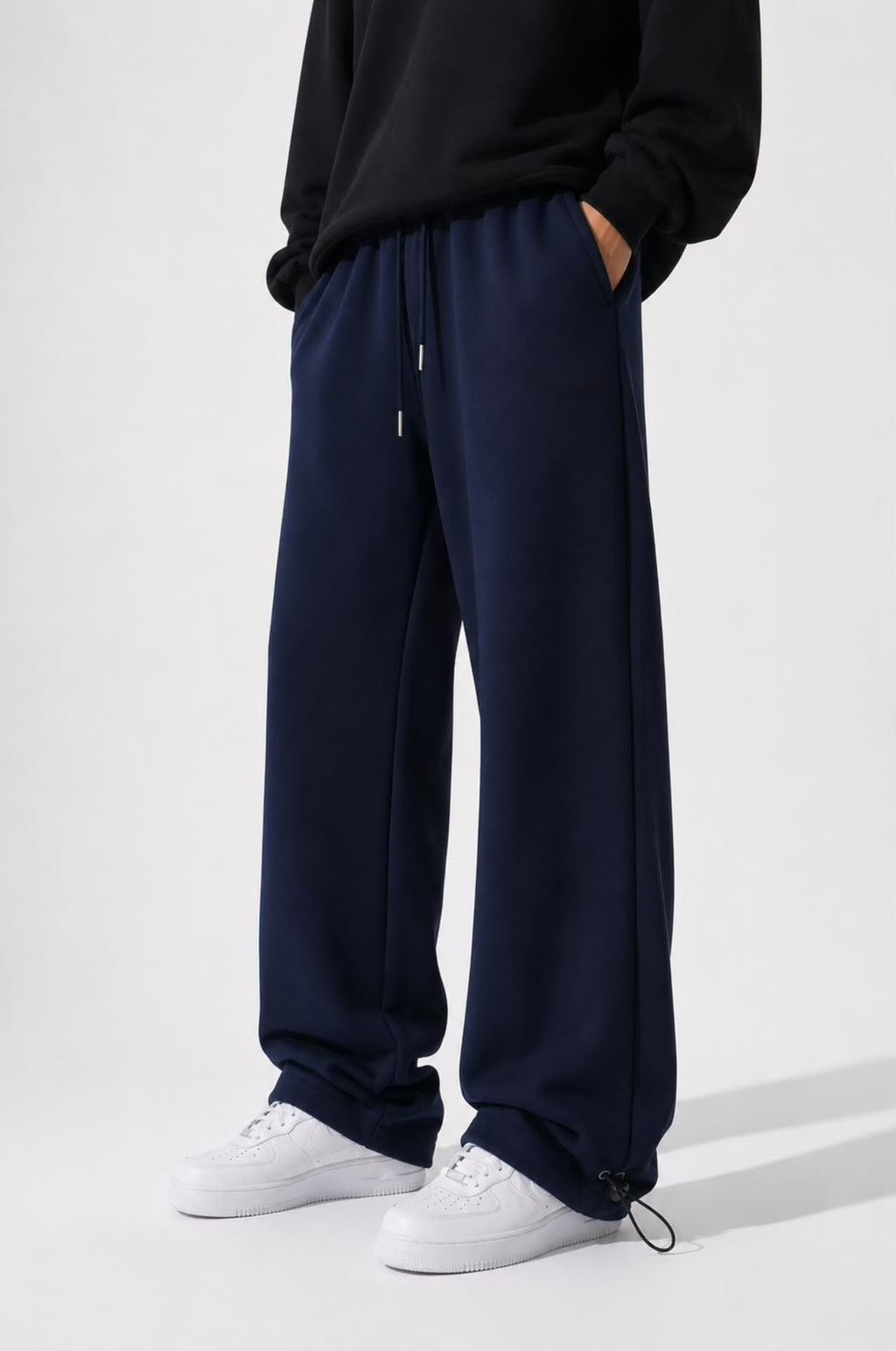 Unisex Ayarlanabilir Lastikli Mevsimlik Baggy Eşofman Altı