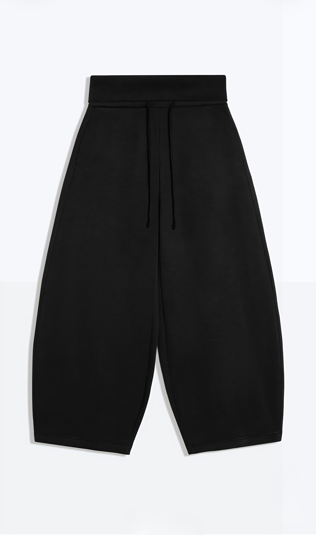 Üç İplik Kıvrımlı Kaşkorse Bel Cepli Ayarlanabilir Lastikli Ultra Bol Barrel Fit Baggy Pantolon\Eşofman Altı